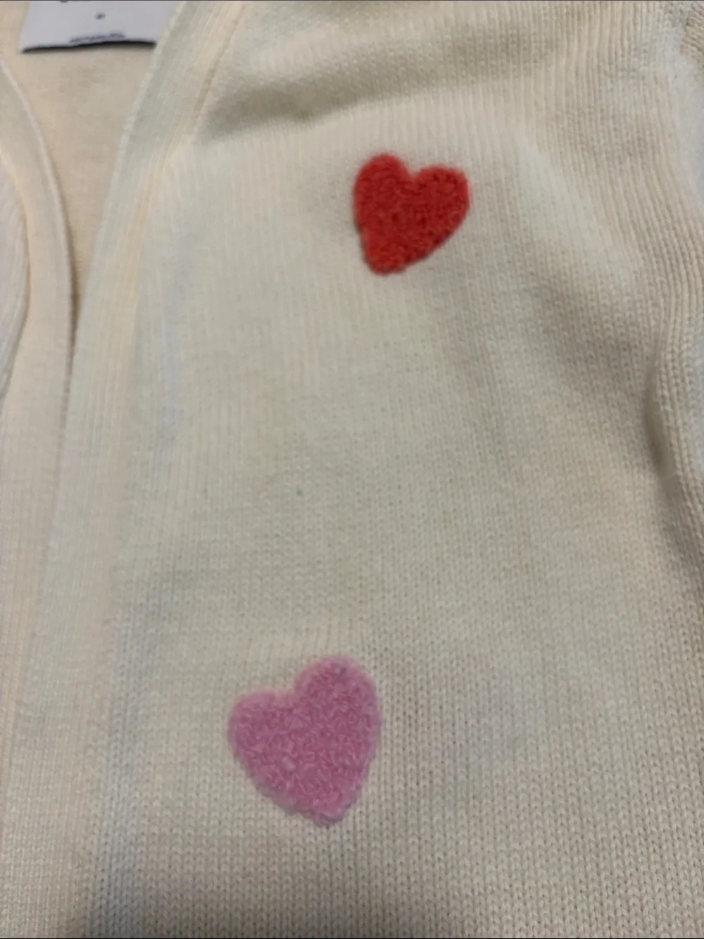 Old Navy white knit